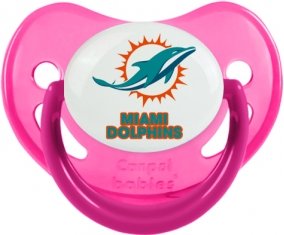 Miami Dolphins Sucette Physiologique Rose phosphorescente