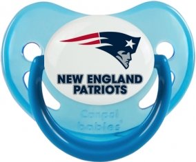 New England Patriots Tétine Physiologique Bleue phosphorescente
