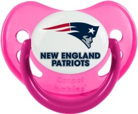 New England Patriots Tétine Physiologique Rose phosphorescente