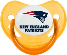 New England Patriots Tétine Physiologique Jaune phosphorescente