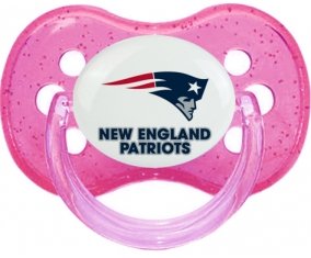 New England Patriots Sucete Cerise Rose à paillette