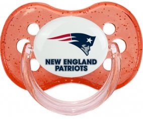 New England Patriots Sucete Cerise Rouge à paillette