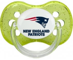 New England Patriots Sucete Cerise Vert à paillette