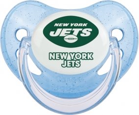 New York Jets Sucete Physiologique Bleue à paillette