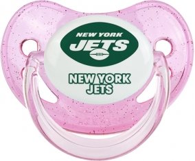New York Jets Sucete Physiologique Rose à paillette