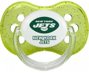 New York Jets Sucette Cerise Vert à paillette