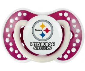 Pittsburgh Steelers Sucette LOVI Dynamic Fuchsia phosphorescente