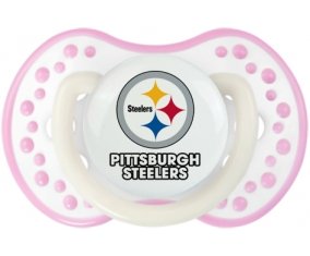 Pittsburgh Steelers Sucette LOVI Dynamic Blanc-rose phosphorescente