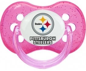 Pittsburgh Steelers Sucette Cerise Rose à paillette