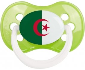 Drapeau Algérie Sucette Anatomique Vert classique