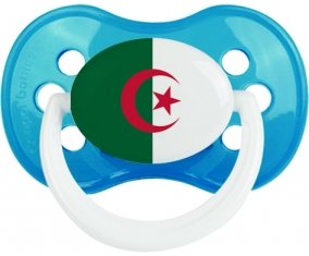 Drapeau Algérie Sucette Anatomique Cyan classique