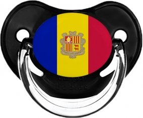 Drapeau Andorre Sucete Physiologique Noir classique