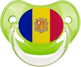 Drapeau Andorre Sucete Physiologique Vert classique
