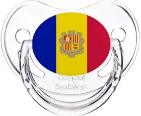Drapeau Andorre Sucete Physiologique Transparent classique