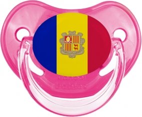 Drapeau Andorre Sucete Physiologique Rose classique