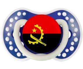Drapeau Angola Sucette LOVI Dynamic Bleu-marine phosphorescente