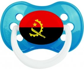 Drapeau Angola Tétine Anatomique Cyan classique