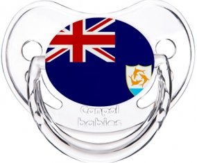Drapeau Anguilla Sucette Physiologique Transparent classique