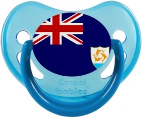 Drapeau Anguilla Sucette Physiologique Bleue phosphorescente