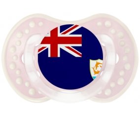 Drapeau Anguilla Sucette LOVI Dynamic Retro-rose-tendre classique