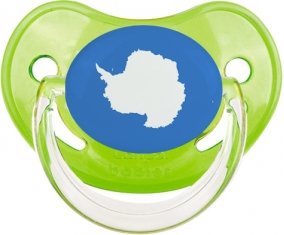Drapeau Antarctique Tétine Physiologique Vert classique