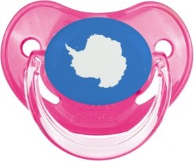Drapeau Antarctique Tétine Physiologique Rose classique