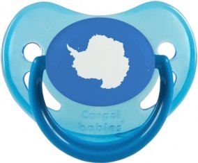 Drapeau Antarctique Tétine Physiologique Bleue phosphorescente