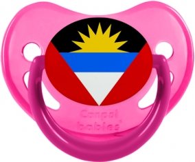 Drapeau Antigua-et-Barbuda Sucete Physiologique Rose phosphorescente