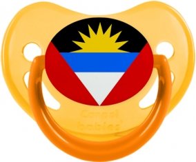 Drapeau Antigua-et-Barbuda Sucete Physiologique Jaune phosphorescente