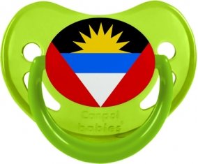 Drapeau Antigua-et-Barbuda Sucete Physiologique Vert phosphorescente