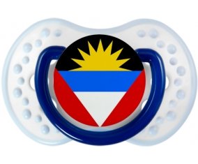 Drapeau Antigua-et-Barbuda Tétine LOVI Dynamic Marine-blanc-bleu classique