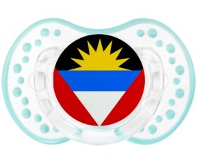 Drapeau Antigua-et-Barbuda Tétine LOVI Dynamic Retro-blanc-lagon classique