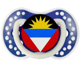 Drapeau Antigua-et-Barbuda Tétine LOVI Dynamic Bleu-marine phosphorescente