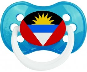 Drapeau Antigua-et-Barbuda Sucette Anatomique Cyan classique