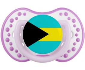 Drapeau Bahamas Sucete LOVI Dynamic Blanc-mauve classique
