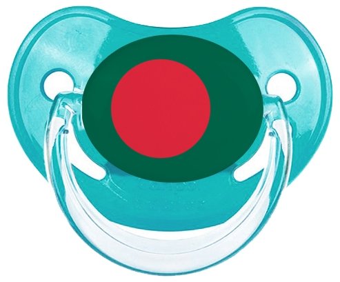 Drapeau Bangladesh Sucette Physiologique Bleue classique