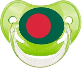 Drapeau Bangladesh Sucette Physiologique Vert classique