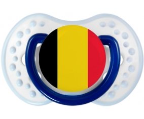 Drapeau Belgique Tétine LOVI Dynamic Marine-blanc-bleu classique