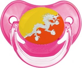 Drapeau Bhoutan Sucete Physiologique Rose classique