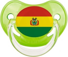 Drapeau Bolivie Sucette Physiologique Vert classique