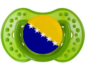 Drapeau Bosnie Herzégovine Sucete LOVI Dynamic Vert classique