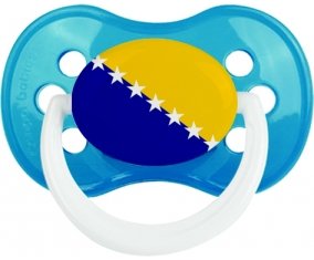 Drapeau Bosnie Herzégovine Sucete Anatomique Cyan classique