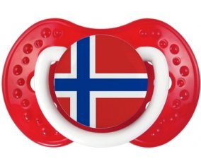 Drapeau Île Bouvet Sucette LOVI Dynamic Blanc-rouge classique