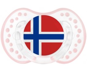 Drapeau Île Bouvet Sucette LOVI Dynamic Retro-blanc-rose-tendre classique
