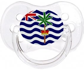 Drapeau Territoire britannique de l'océan Indien Sucete Cerise Transparent classique