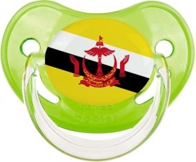 Drapeau Brunei Darussalam Sucete Physiologique Vert classique