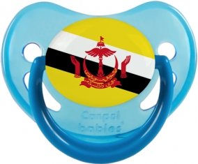 Drapeau Brunei Darussalam Sucete Physiologique Bleue phosphorescente