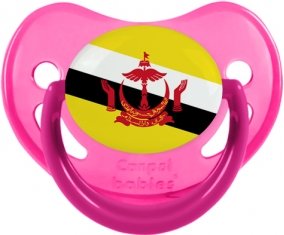 Drapeau Brunei Darussalam Sucete Physiologique Rose phosphorescente