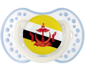 Drapeau Brunei Darussalam Tétine LOVI Dynamic Blanc-cyan classique