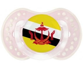 Drapeau Brunei Darussalam Tétine LOVI Dynamic Retro-rose-tendre classique
